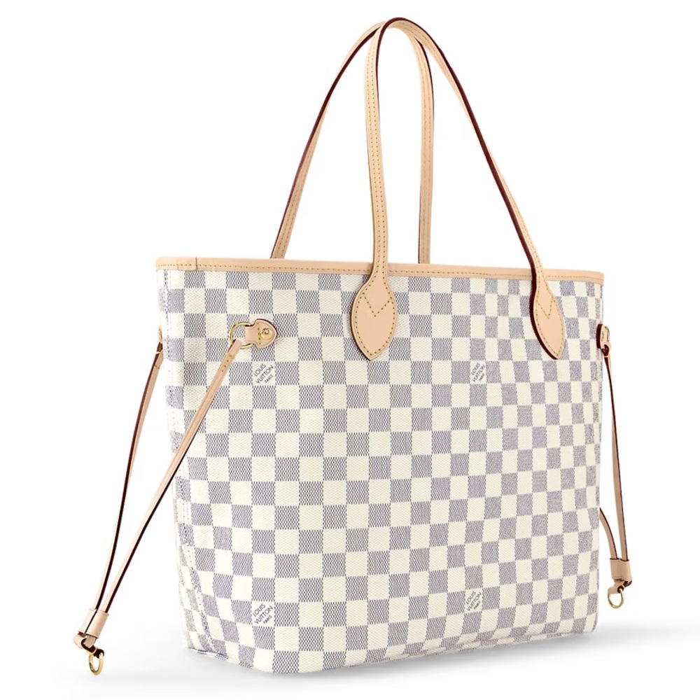 Louis Vuitton Neverfull MM Tote - Rose Ballerina - Authentic